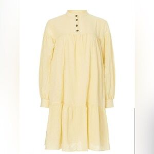 Pamela Love x RTR Yellow Eyelet Dress